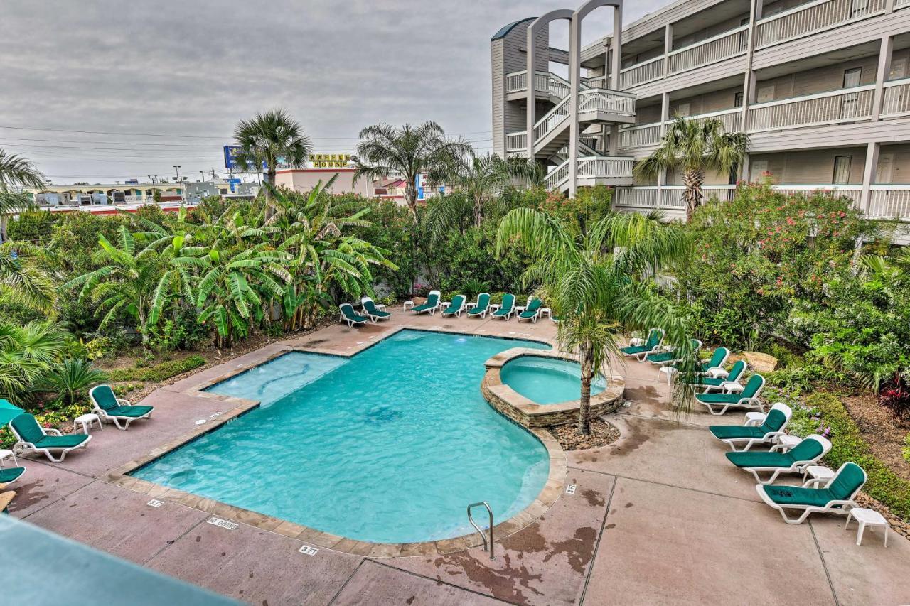 Galveston Condo With Oceanfront Views And 2 Pools Exterior foto